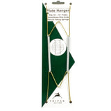 Brass Wire Plate Hangers: Fits 5"-7" Plates