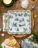 WTL1339 - Winter Toile Dinner Napkin