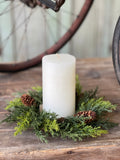Prickly Pine Candle Ring