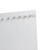 Pegged Wood Jewelry Displays - Medium: White