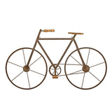 Metal with Wood Bicycle Wall Art