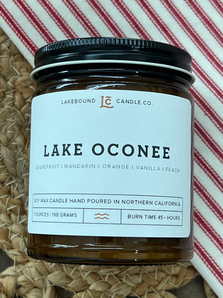 Lake Oconee Citron & Mandarin Candle