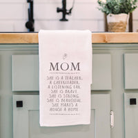 Mom, Gift Giving, Tea Towels, Mom Gifts, Mother's Day