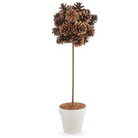 Tall Pinecone Topiary