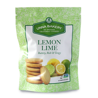 Lemon Lime Butter Cookie Bag, a gourmet cookie treat/snack