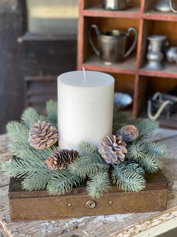 Permafrost Spruce Candle Ring