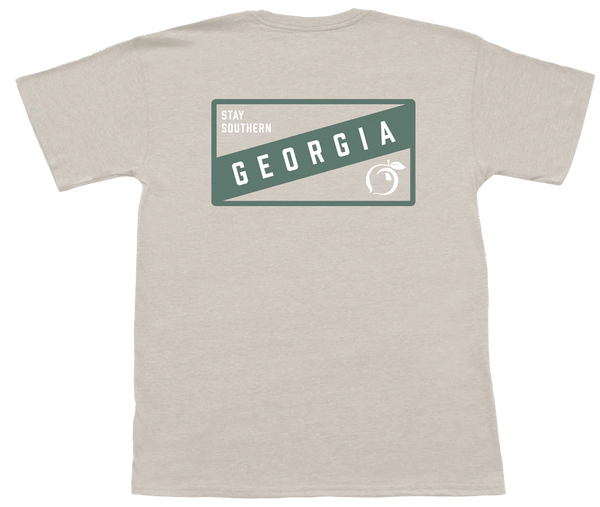 Youth Georgia Banner Patch Short Sleeve Pocket Tee