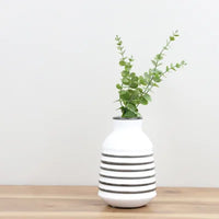 Grey & White Vase