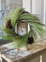 Mixed Needle Pine Wreath