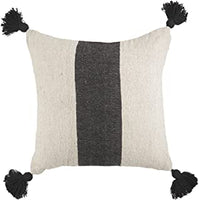 One Stripe Black Ponchaa Pillow
