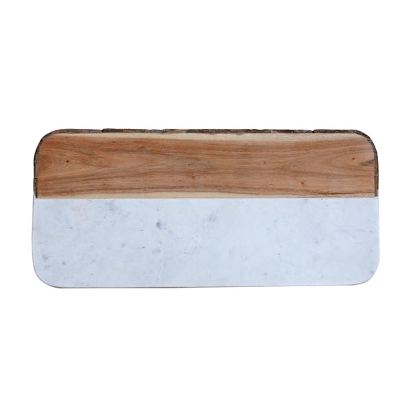 Cheese Board with Bark Edge